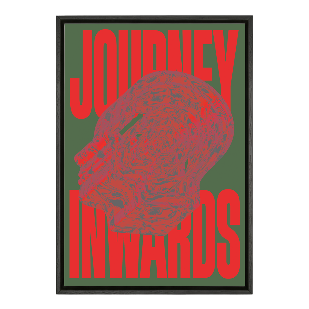 Journey Inwards – Digital Psychedelia  ✺ Fine Art Wall Print