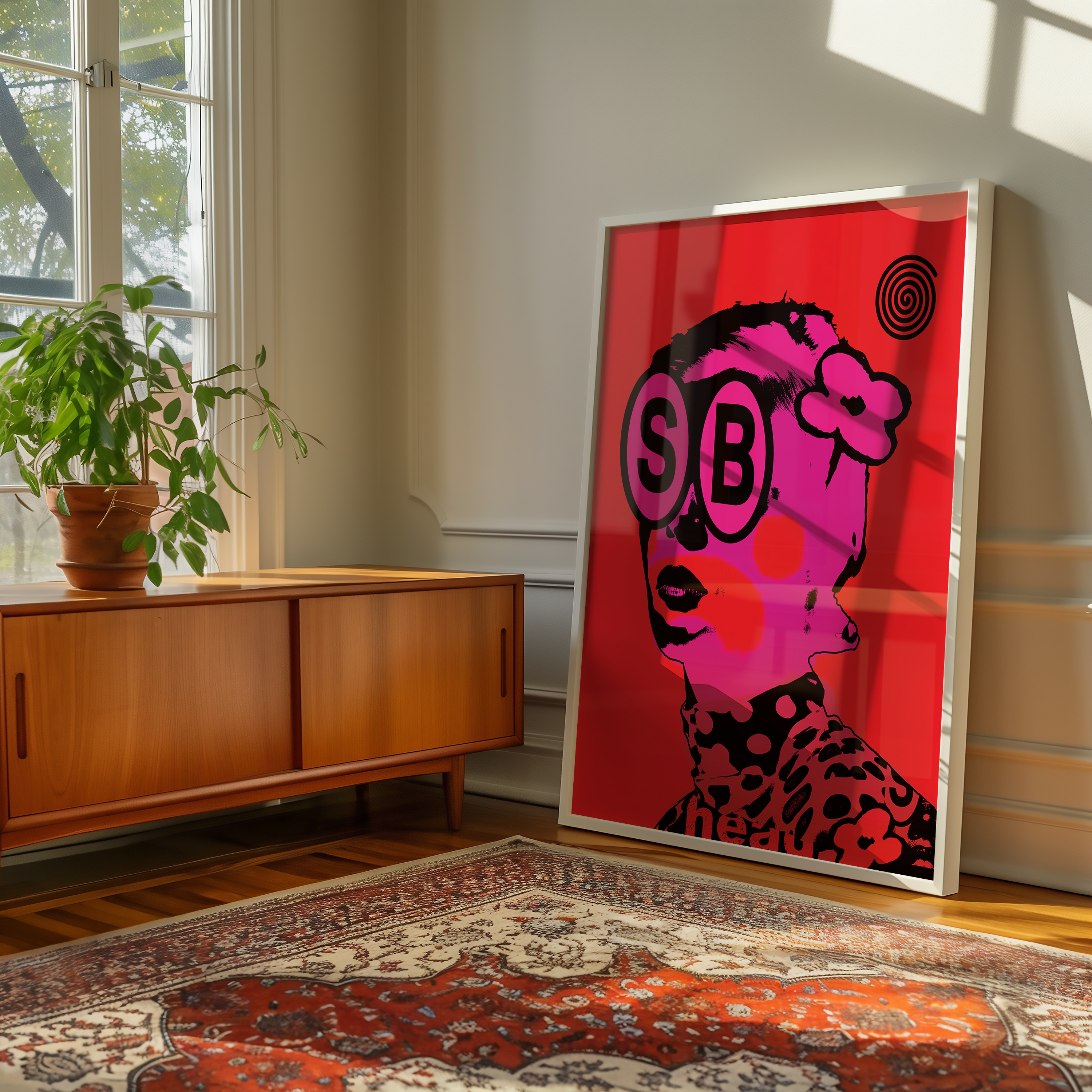 LADYFACE – Digital Psychedelia  ✺ Fine Art Wall Print