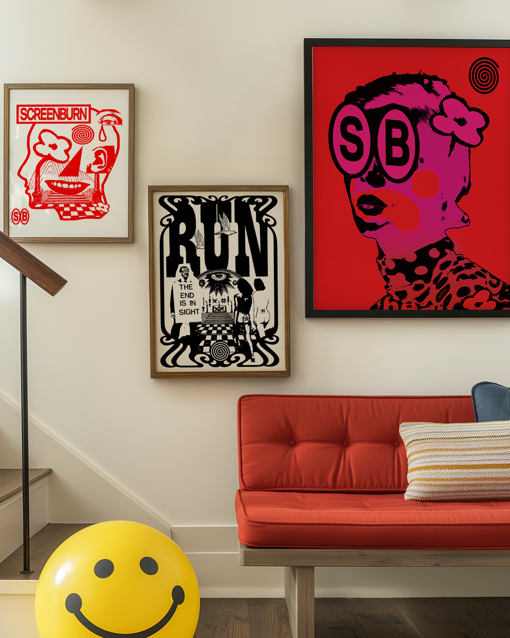 LADYFACE – Digital Psychedelia  ✺ Fine Art Wall Print