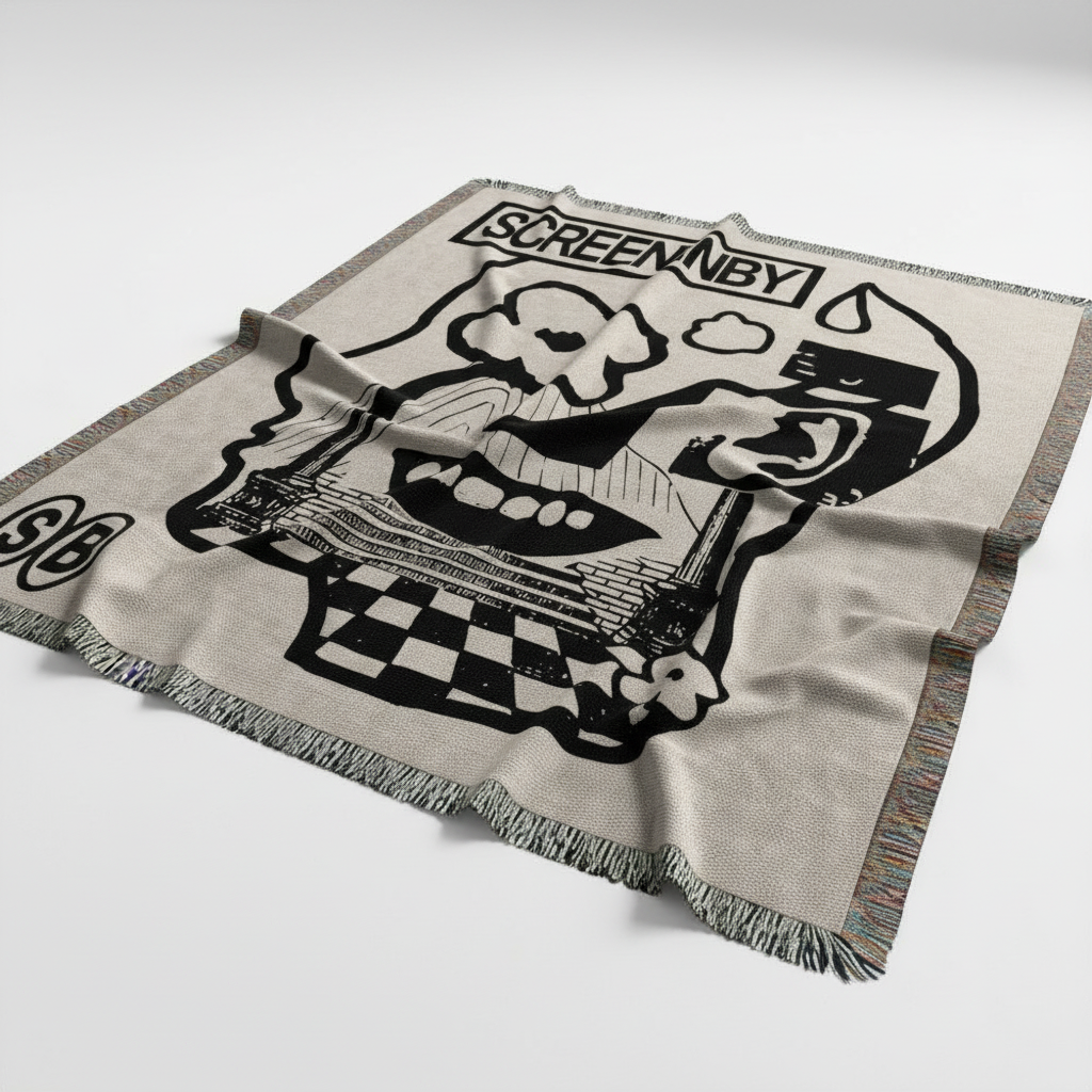 SB01 –  Woven Jacquard Blanket